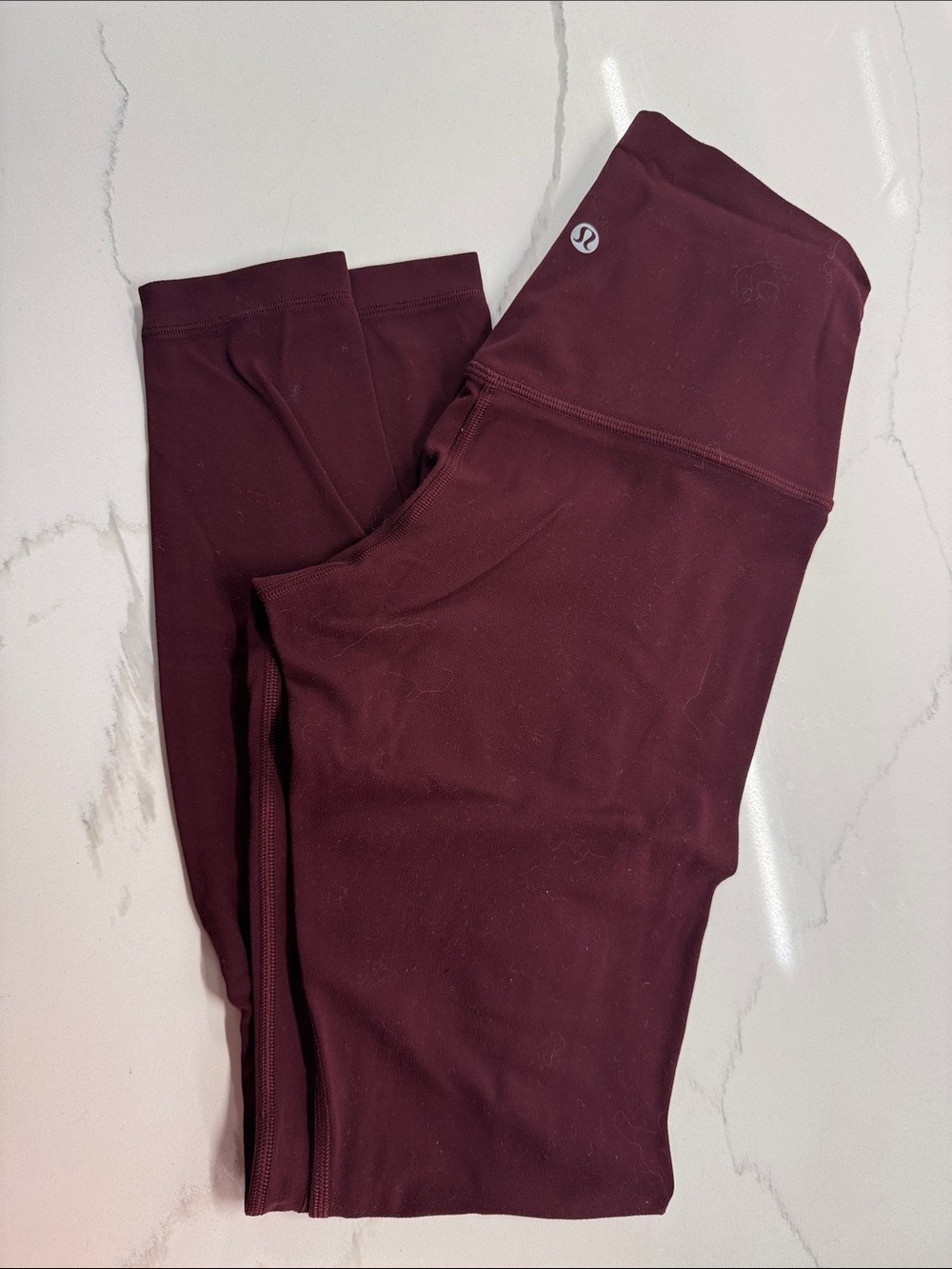 lululemon athletica Women’s Burgundy Performance Leggings